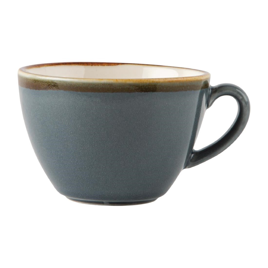 GP348 Olympia Kiln cappuccinokopjes blauw 34cl (6 stuks)