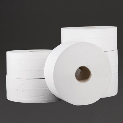 DL919 Jantex Jumbo 2-laags toiletpapier 300m rol (6 stuks)