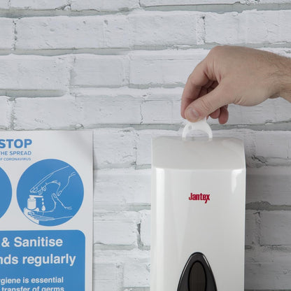 GF281 Jantex dispenser voor vloeibare zeep en handreiniger 900ml