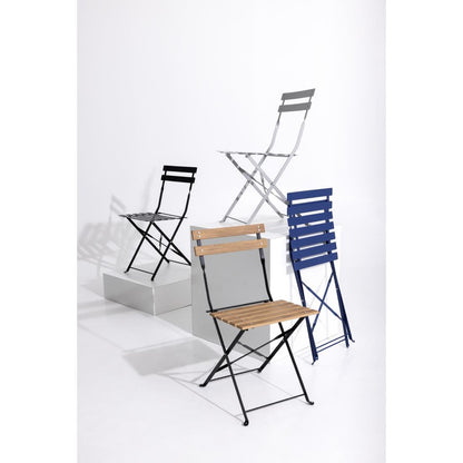 FU541 Bolero Perth Pavement Style Klapstoelen Donker Marineblauw (2 stuks)