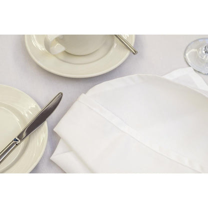 GW440 Mitre Essentials Occasions rond tafelkleed wit 305cm