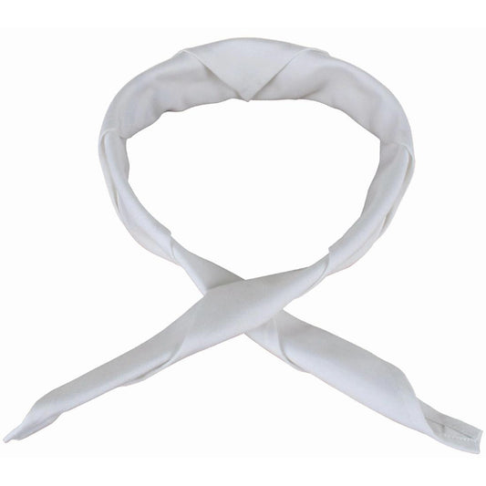 A010 Whites halsdoek wit