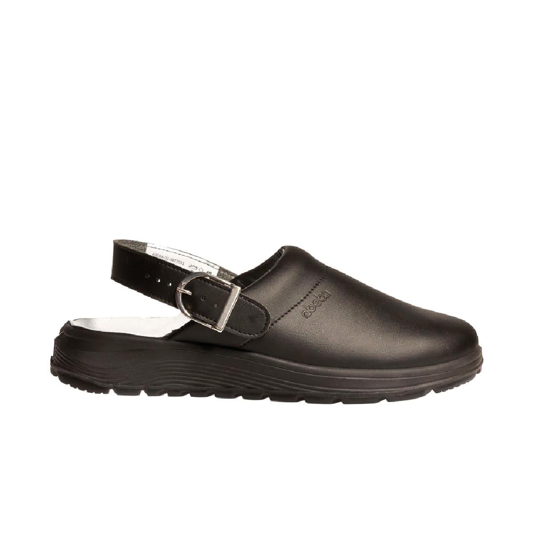 BA007-41 Abeba Microvezel schoenen Zwart Maat 41