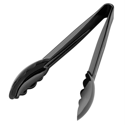 JA903 Nisbets Essentials 22cm polycarbonaat tang zwart (6 stuks)