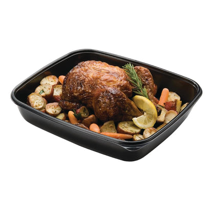 DE763 Fastpac middelgrote rechthoekige voedselcontainers 900ml (300 stuks)