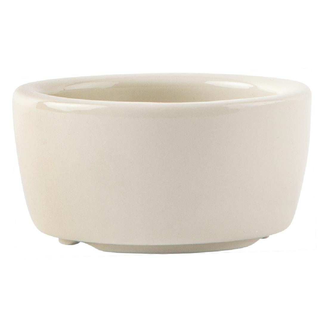 U151 Olympia Ivory boterschaaltje 5,6cm (12 stuks)