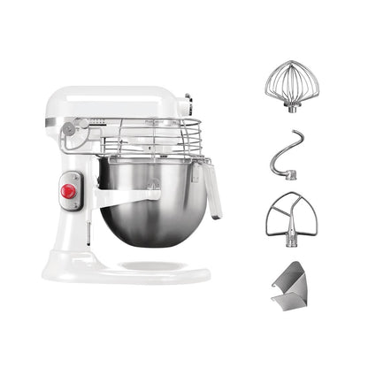CB575 KitchenAid professionele mixer wit 6,9Ltr 5KSM7990XEWH