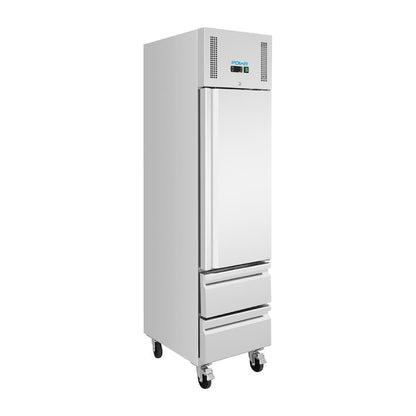UA112 Polar G-Series GN-koelkast, slank model, met 1 deur en 2 laden