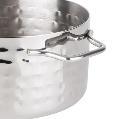 JB193 OlympiaTafel Presentatie Mini Serveer Braadpan Gehamerd 675ml