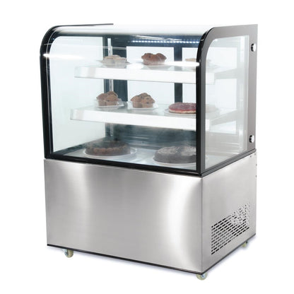 CG841 Polar G-serie koelvitrine met gebogen glas 270L