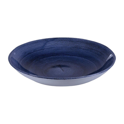 FC171 Churchill Stonecast Patina Cobalt Blue Evolve Coupe Kom 24.8cm (12 stuks)