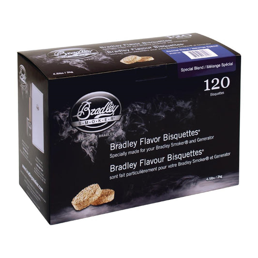 FE658 Bradley Food Smoker Special Blend Flavour Bisquette (120 Pack)