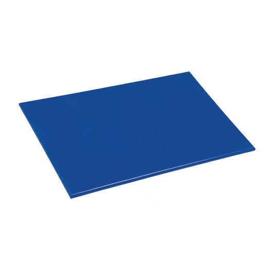 HC856 Hygiplas antibacteriële LDPE snijplank blauw 450x300x10mm