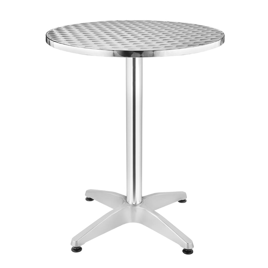 U426 Bolero ronde RVS tafel 80cm