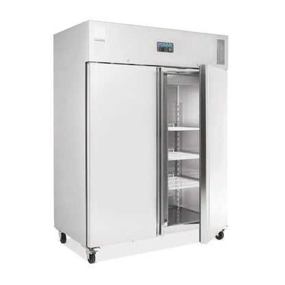 U634 Polar U-serie professionele 2-deurs koeling RVS 1300Ltr