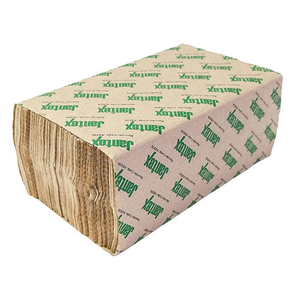 HX936 Jantex Groen 100% Gerecycleerde C-Vouw Handdoeken 2-laags (2250 Vellen)