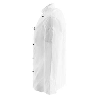 DL710-M Whites Chicago unisex koksbuis lange mouw wit M