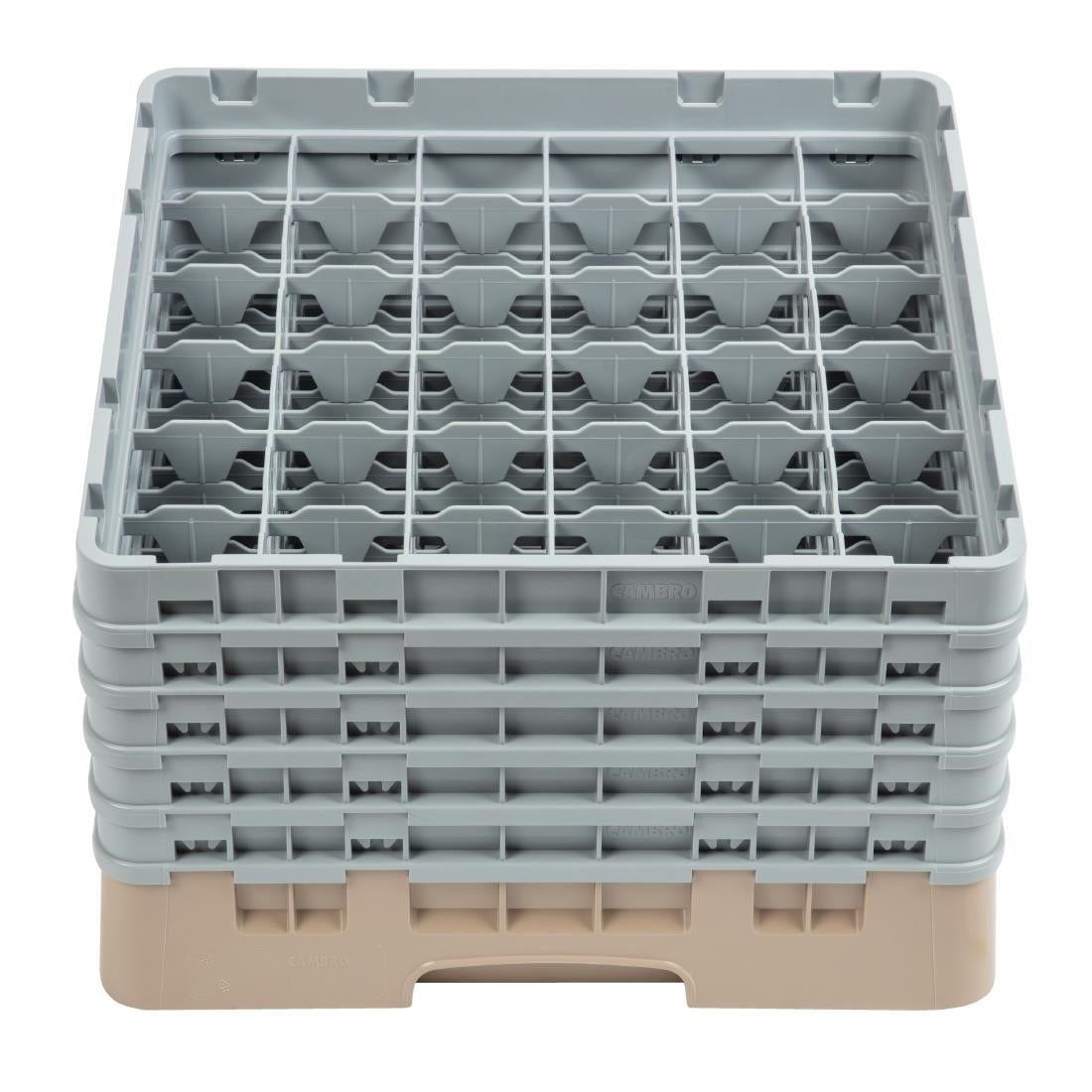 DW559 Cambro Camrack vaatwaskorf met 36 compartimenten max. glashoogte 25,7cm