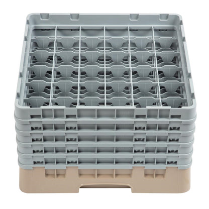 DW559 Cambro Camrack vaatwaskorf met 36 compartimenten max. glashoogte 25,7cm