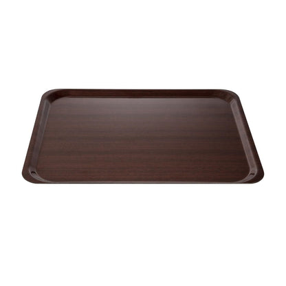 U417 Cambro Capri gelamineerd dienblad mahonie 46x36cm
