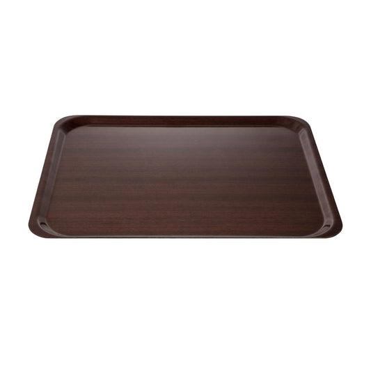 U417 Cambro Capri gelamineerd dienblad mahonie 46x36cm