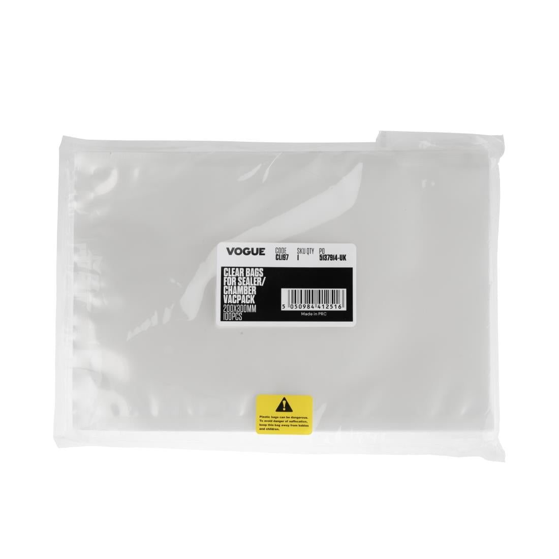 CL197 Vogue vacumeerzakjes 20x30cm (100 stuks)