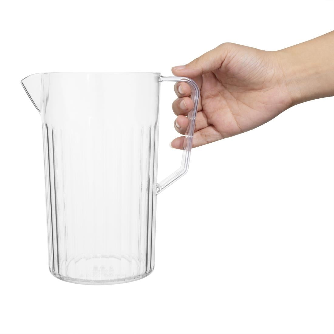 J904 Olympia Kristallon polycarbonaat kan met maatverdeling 1,4Ltr