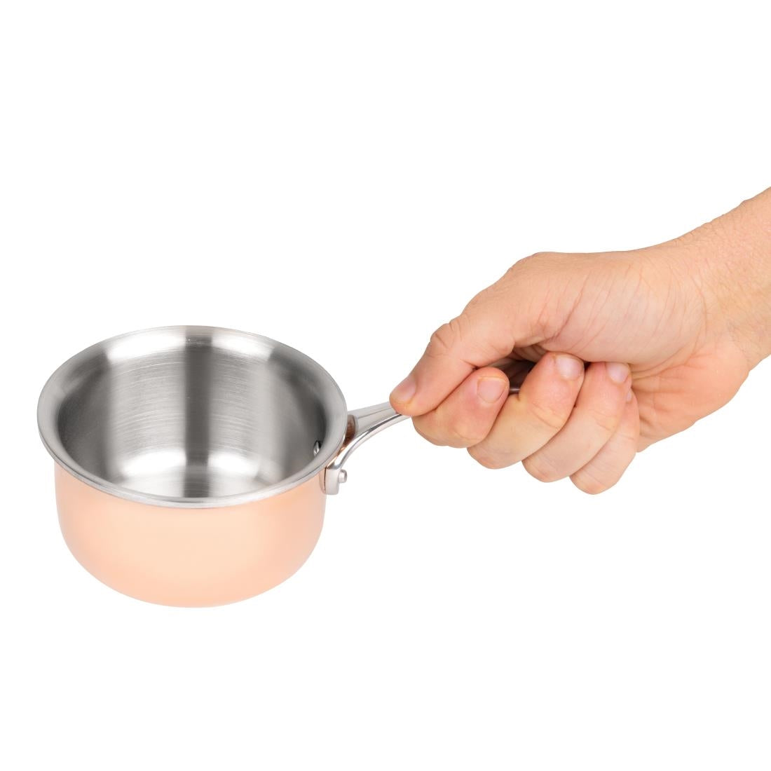 GG756 Vogue Triwall mini koperen steelpan 9(Ø)cm 330ml