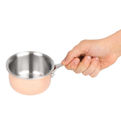 GG756 Vogue Triwall mini koperen steelpan 9(Ø)cm 330ml