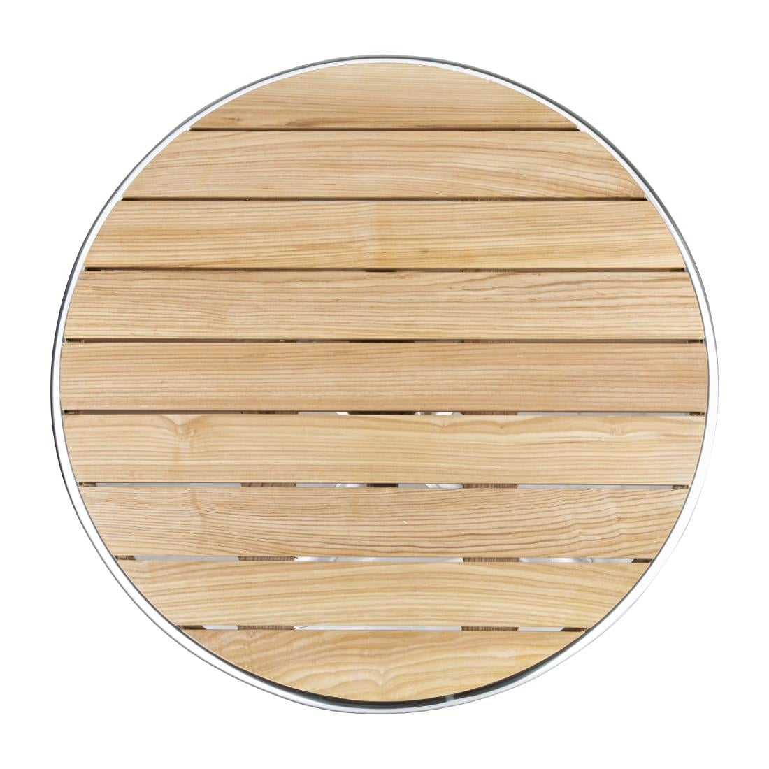 U424 Bolero ronde tafel met kantelbaar essenhouten blad 60cm
