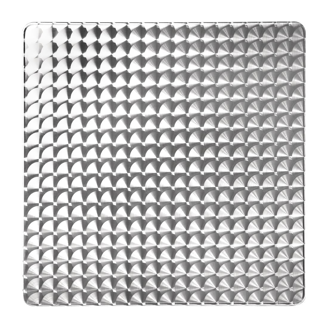 U505 Bolero stapelbare vierkante RVS tafel 70cm