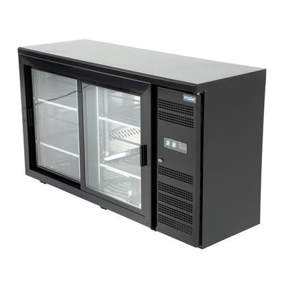 CS102 Polar U-serie bardisplay met 2 schuifdeuren