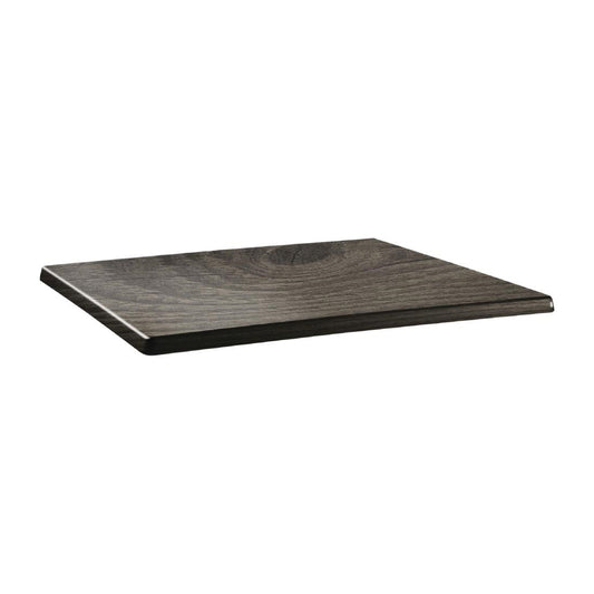 DR959 Topalit Classic Line rechthoekig tafelblad hout 120x80cm