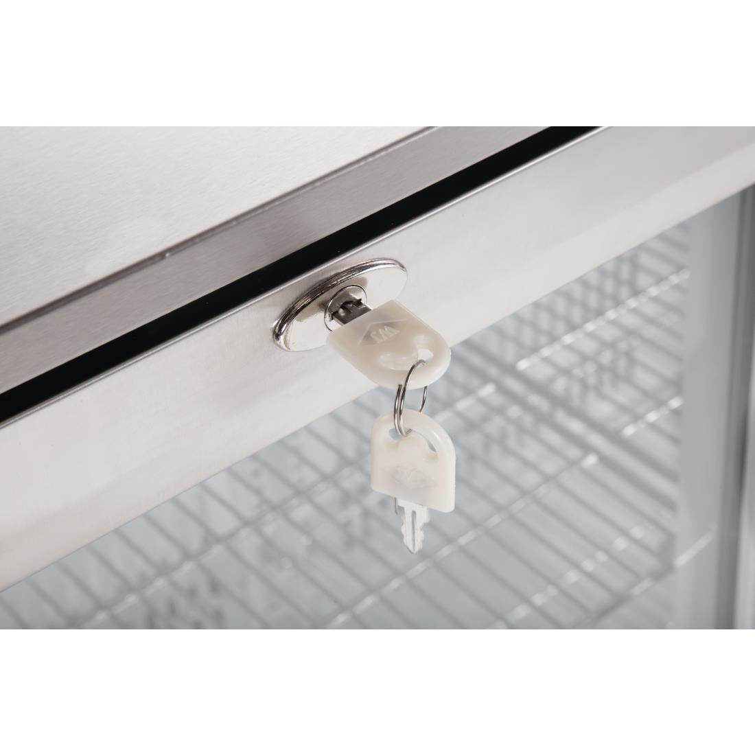 GL008 Polar G-serie 2-deurs barkoeling met klapdeuren RVS 208L