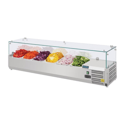 AB090 Polar G-serie koelvitrine 6x GN 1/4