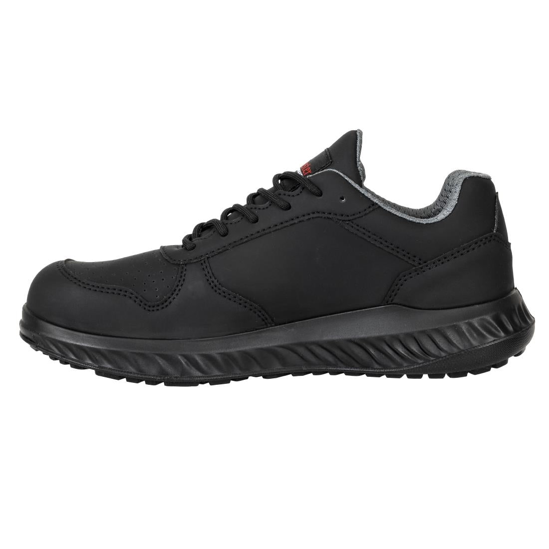 BA063-45 Slipbuster sneakers van gerecyclede microvezels matzwart 45