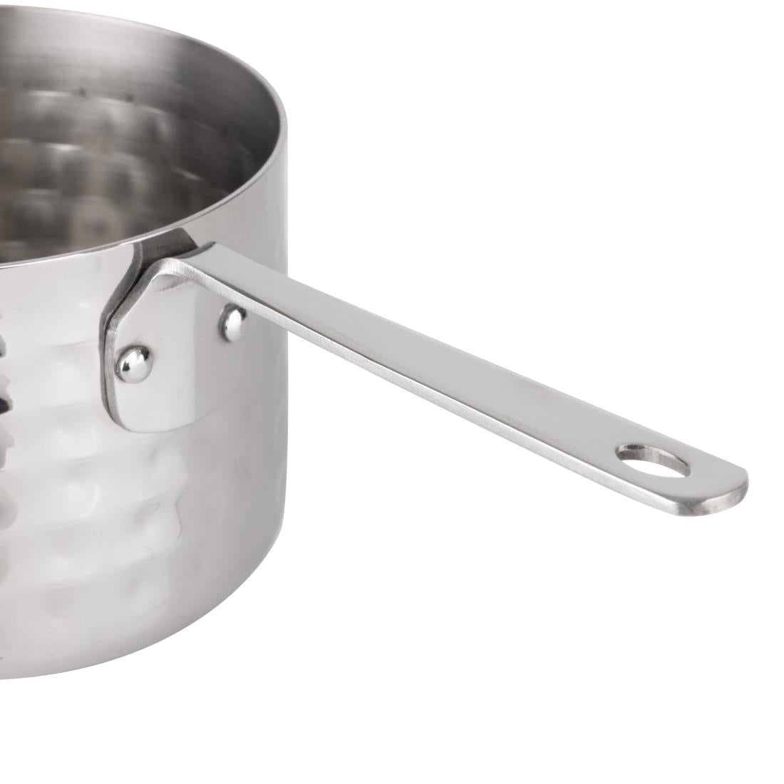 JB196 Olympia Tafelpresentatie Mini Steelpan Gehamerd 90mm