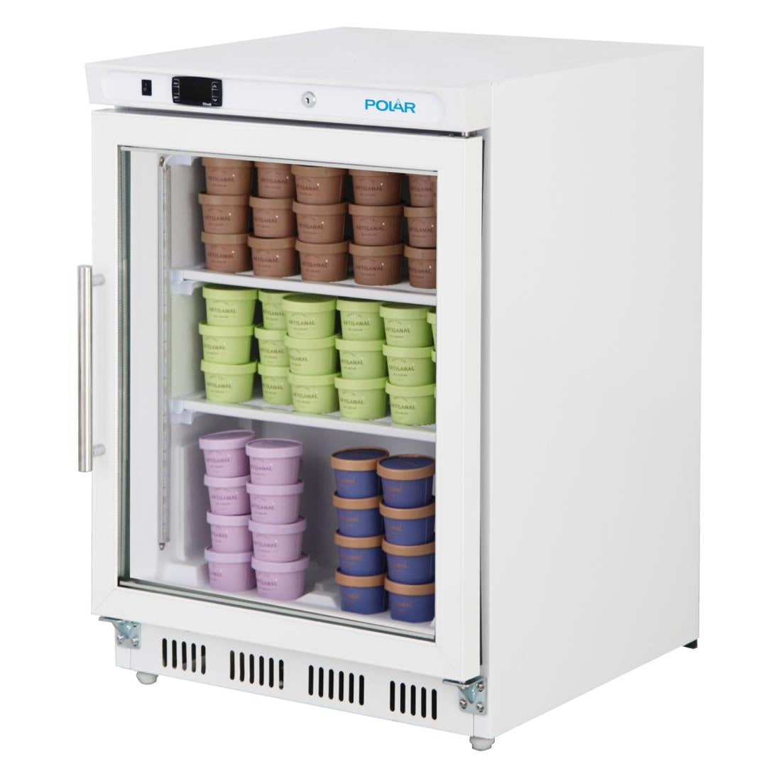 PC007 Polar C-Series Onderbouw Display Vriezer 150Ltr