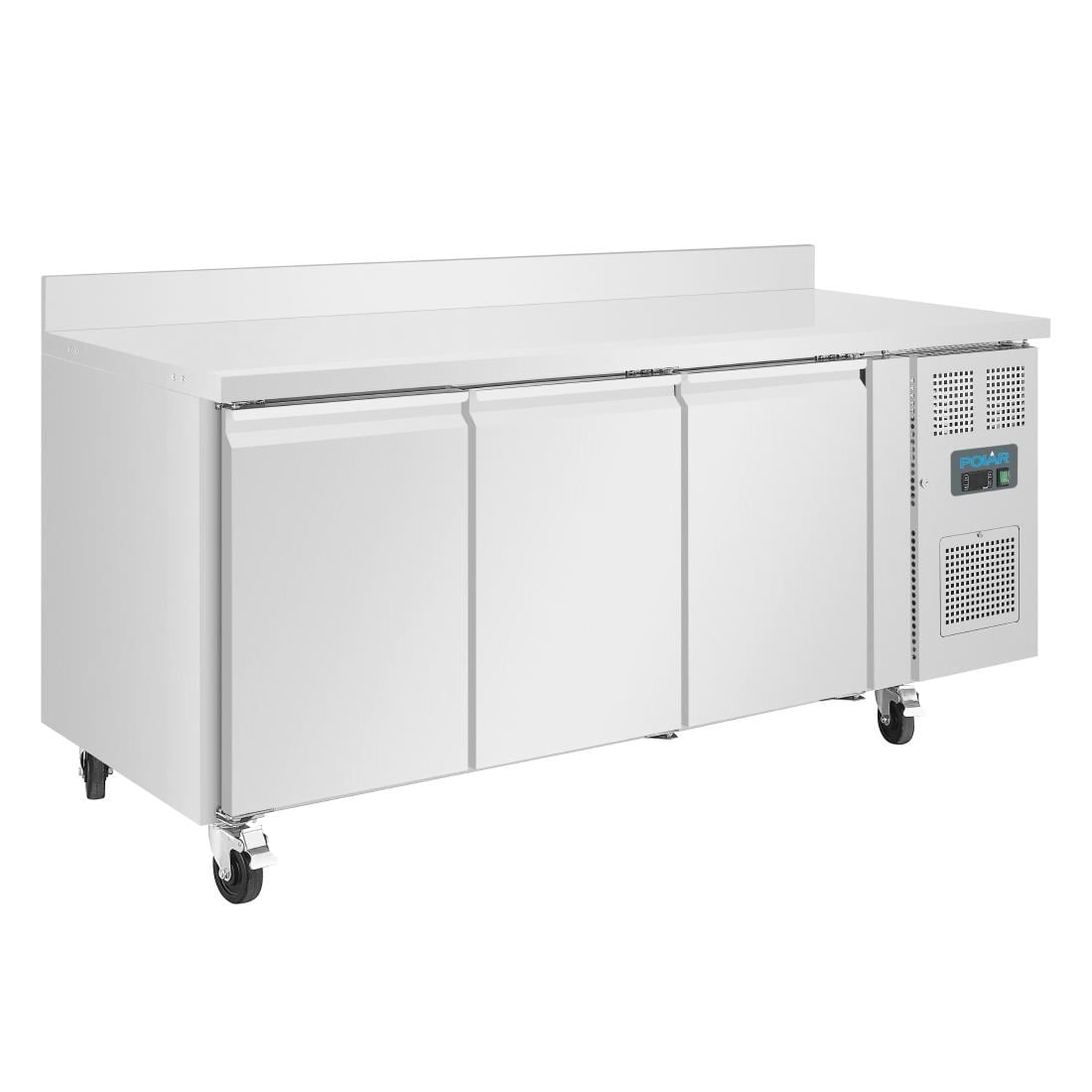 DL917 Polar U-serie 3-deurs vrieswerkbank en achteropstand 417Ltr