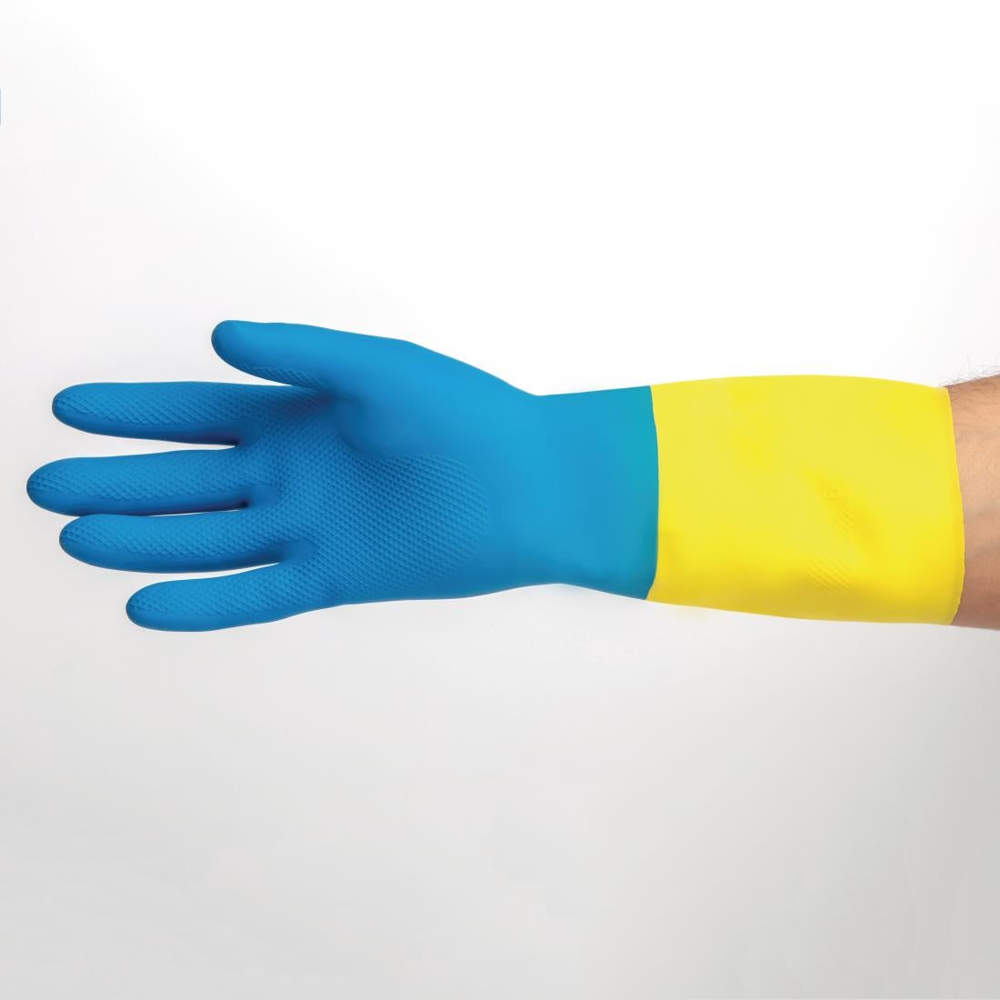 FA296-XL MAPA Alto 405 waterdichte heavy-duty werkhandschoenen blauw en geel - XL