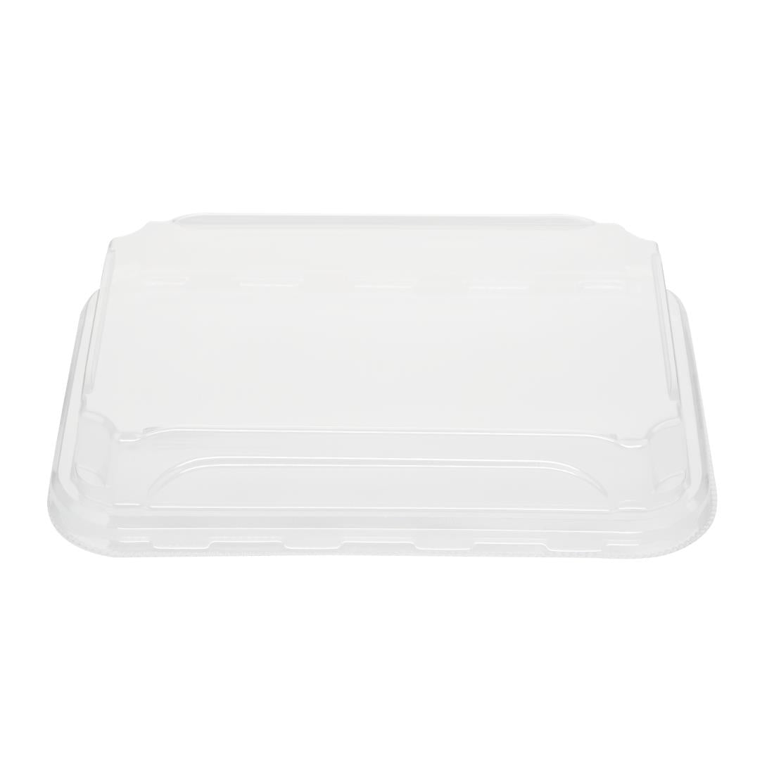 HX293 Fiesta Recycleerbare Pet Deksel Voor Nr. 3 Sushi Trays (300 stuks)
