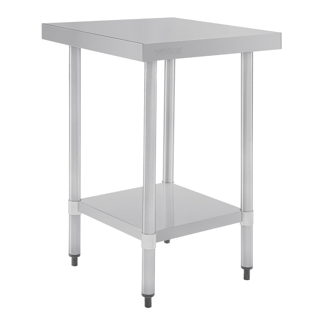 GJ500 Vogue RVS werktafel zonder achteropstand 90x60x70cm