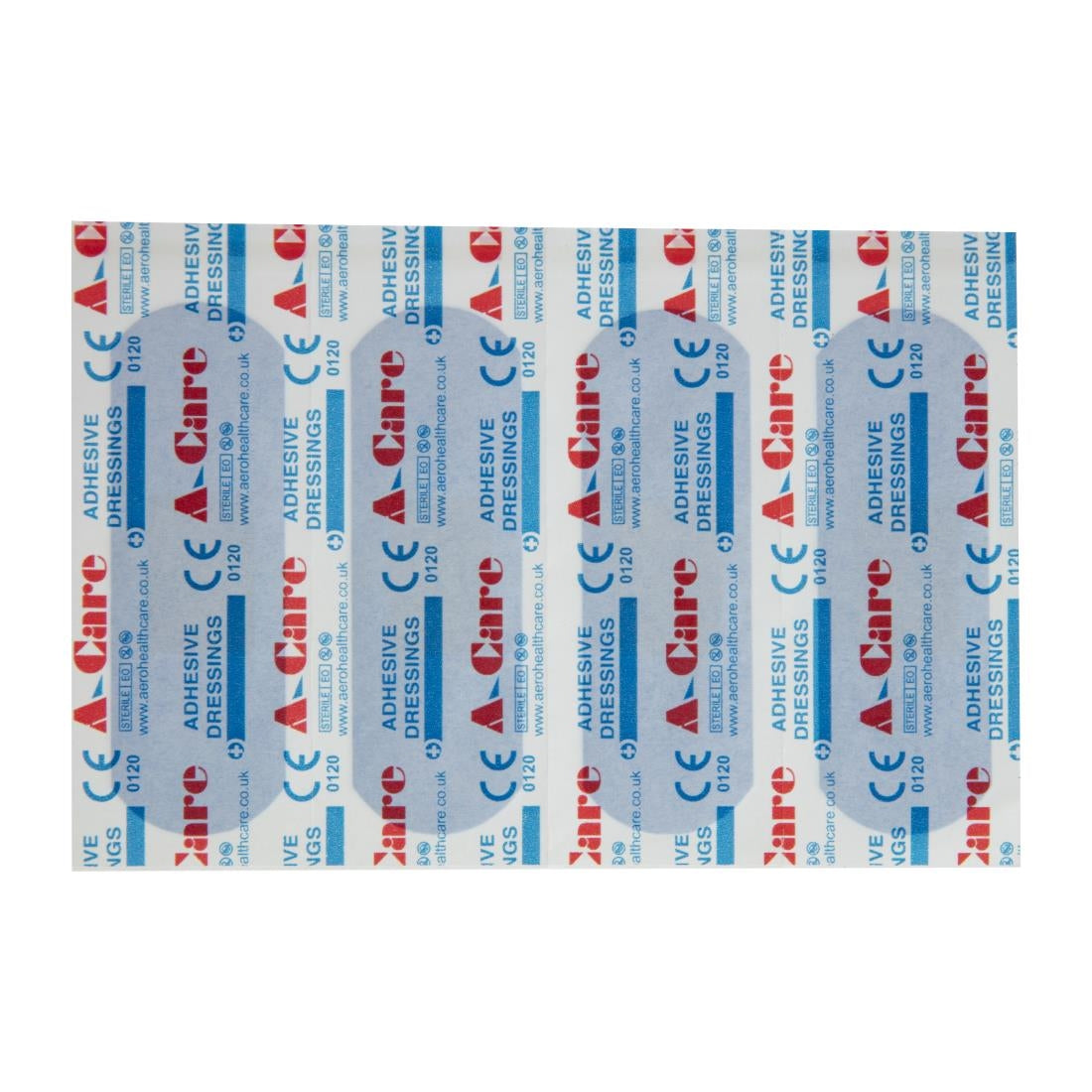 CB442 Blauwe standaard pleisters (100 stuks)