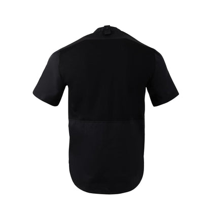 BA115-S Southside Harlem Koksbuis Met Korte Mouwen Zwart Maat S
