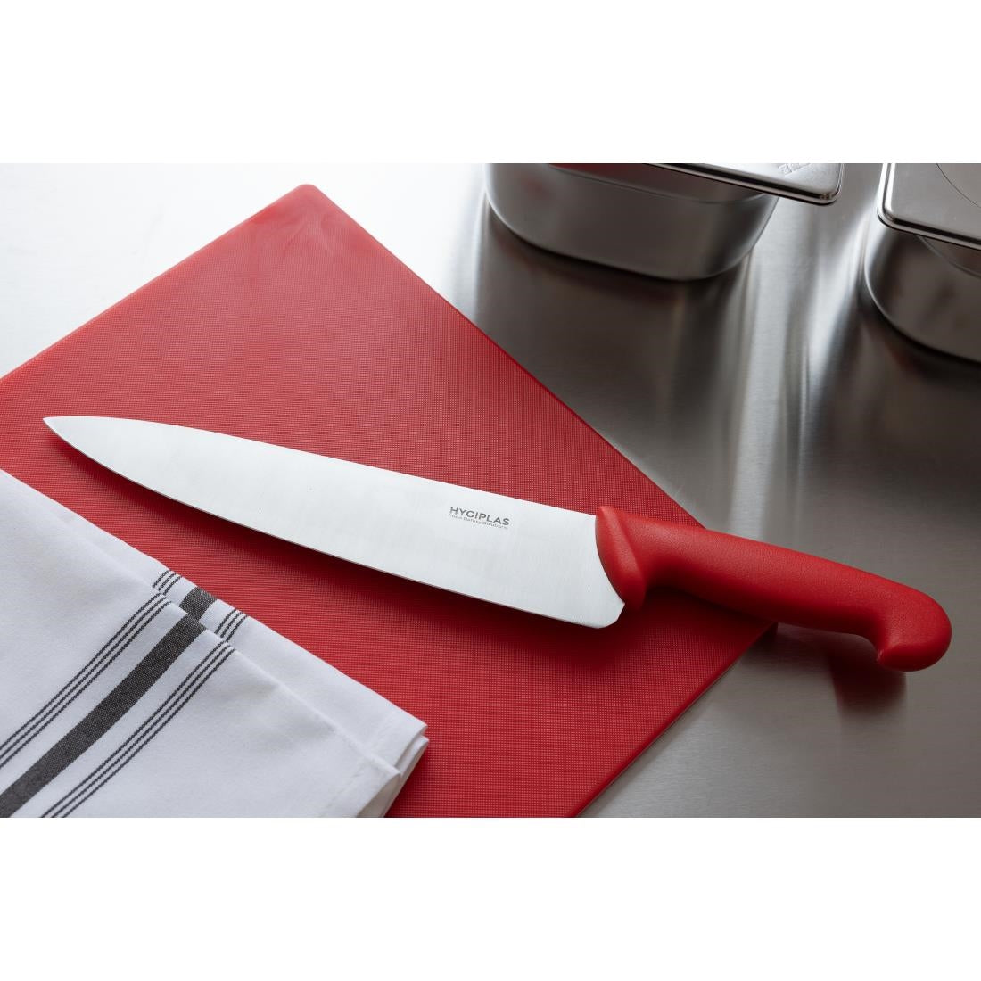 C886 Hygiplas koksmes 25,5cm rood