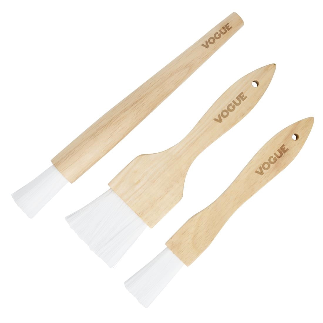 JA524 Vogue Ronde Bakkwast Met Houten Handvat 25mm