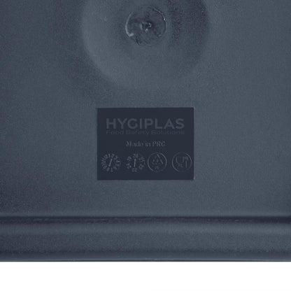 CF045 Hygiplas vierkant deksel blauw groot