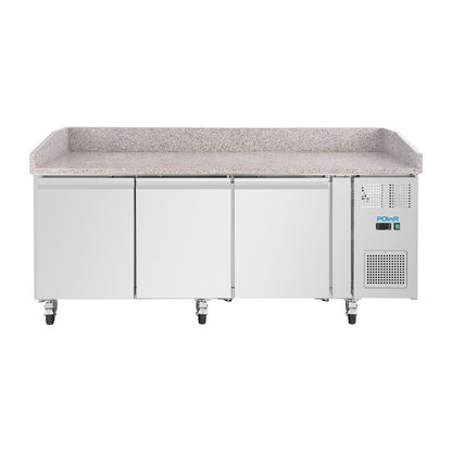 UA082 Polar U-serie Bakkerij Counter Koelkast met Granieten Blad 634Ltr