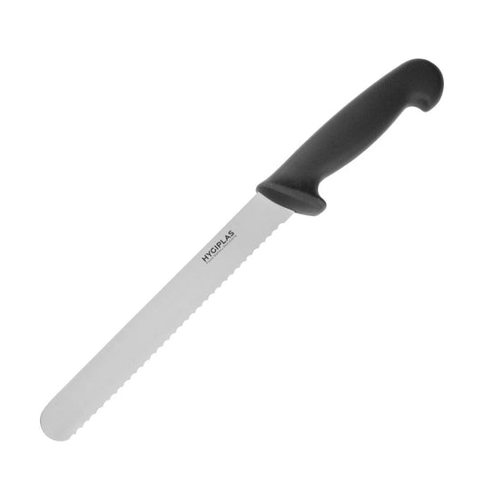 D734 Hygiplas broodmes zwart 20,5cm