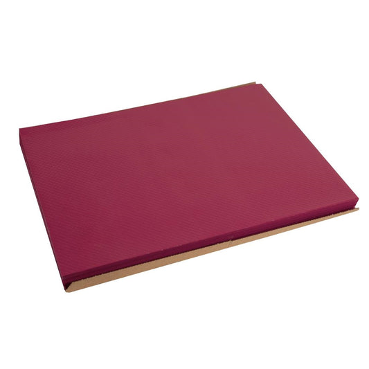 DP196 Papieren placemat bordeaux (500 stuks)
